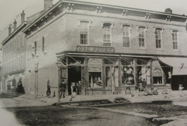 Photo of George Petry drugstore